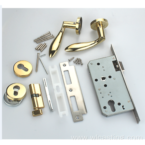 Precision cast 304 stainless steel door lock